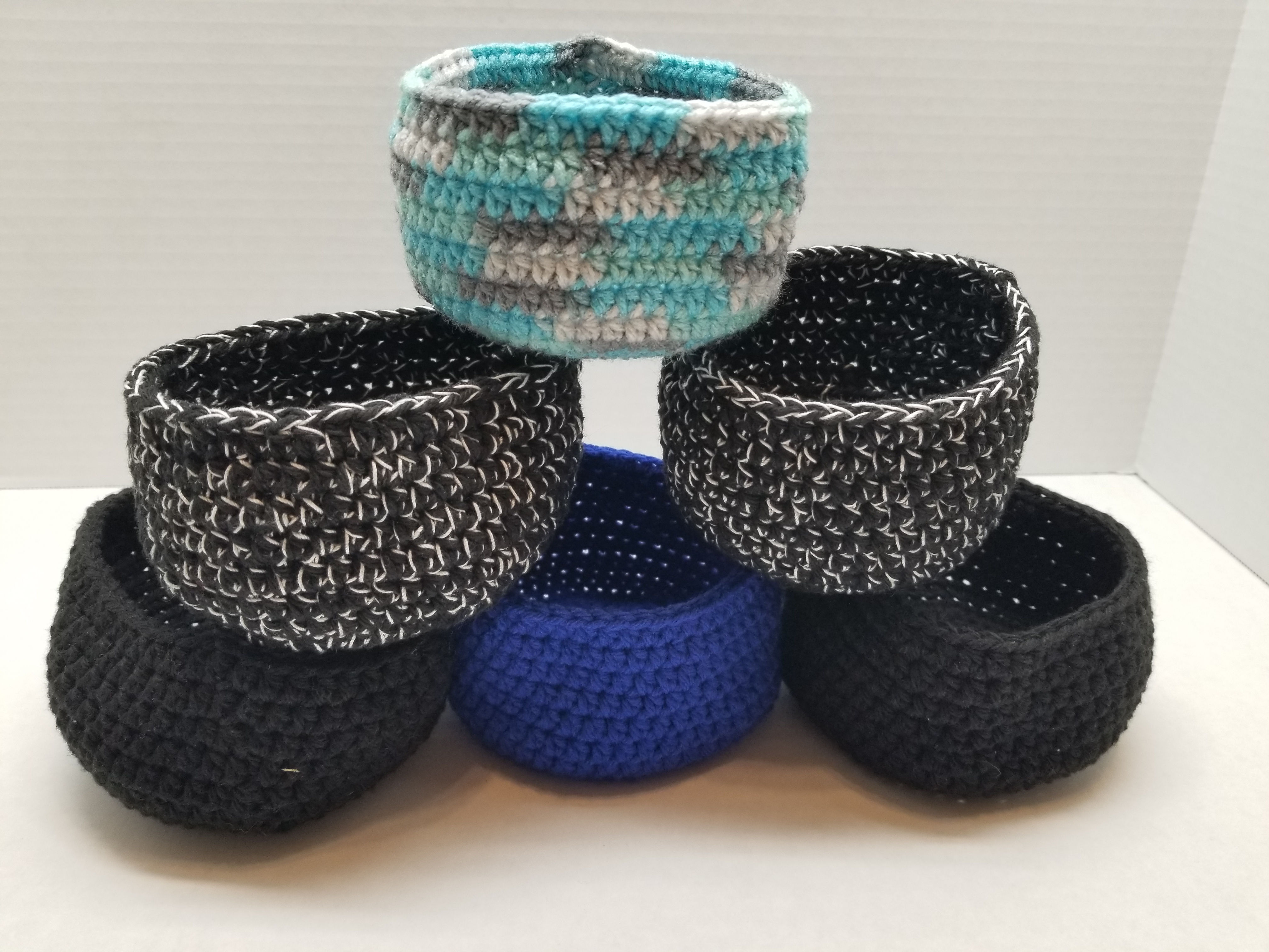 Crocheted Baskets