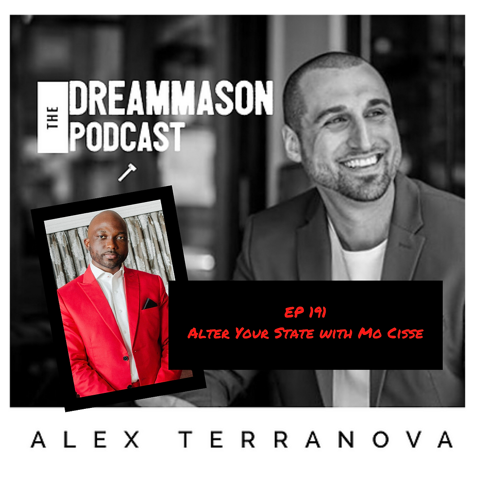 Transforming The Funny Fat Guy with David Roden and Alex Terranova on The DreamMason Podcast