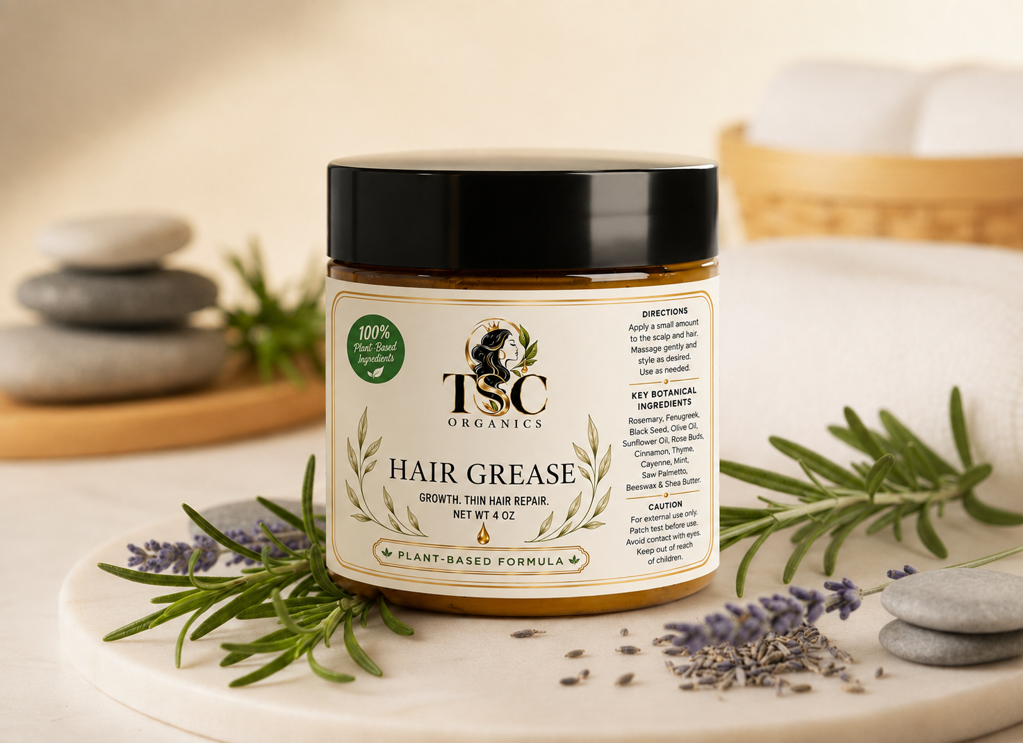 Max Strength Hair Grease