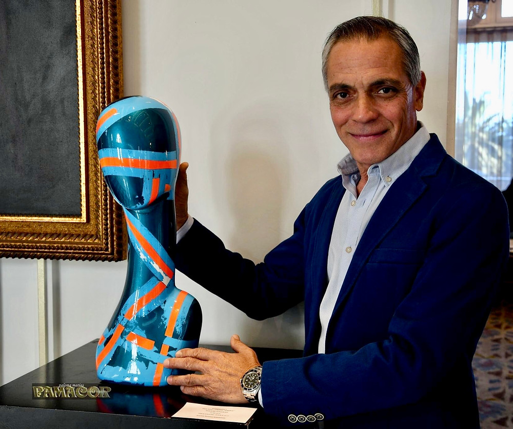 The cuban artist Joaquín González