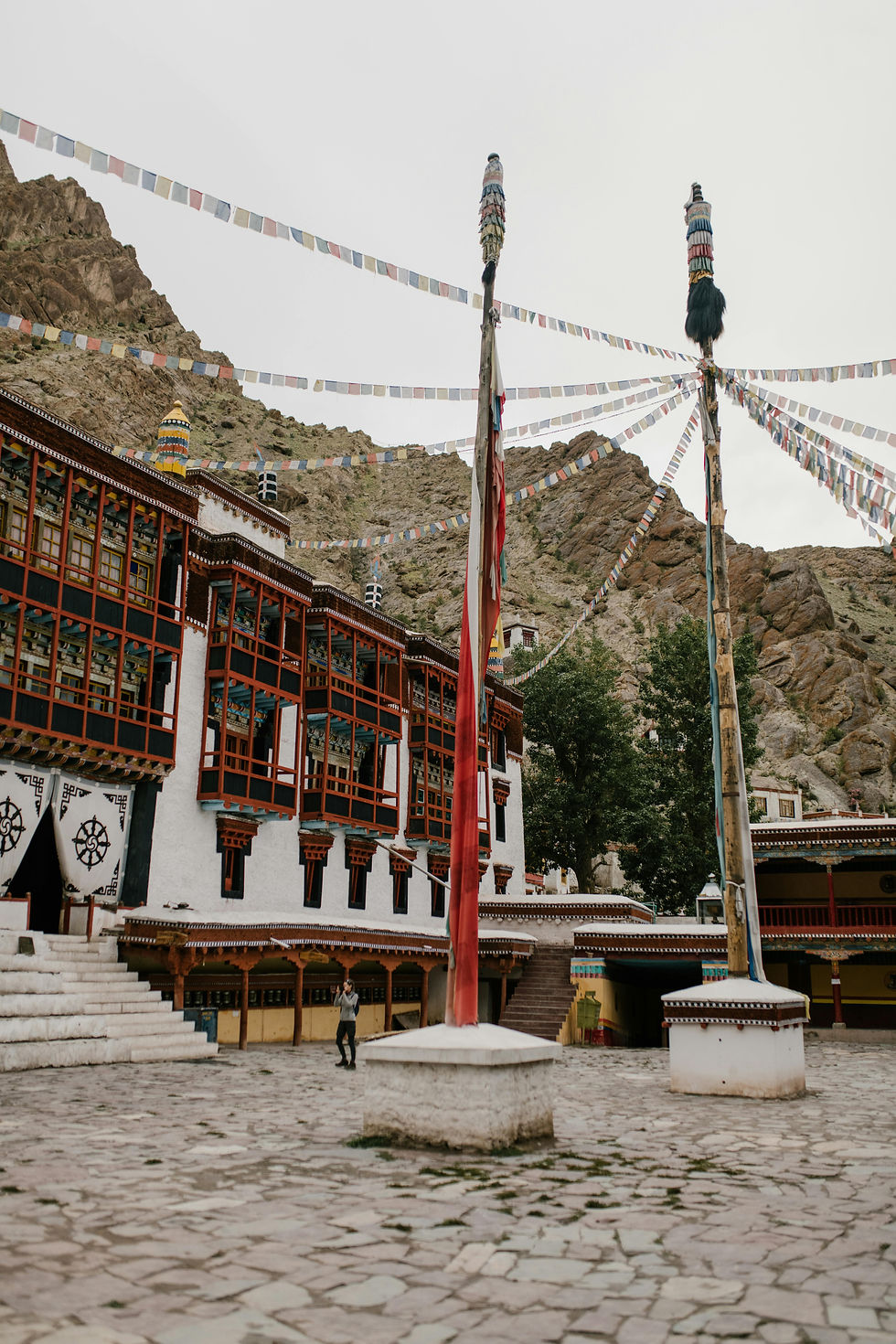 Hemis Monastery, where the festival takes place