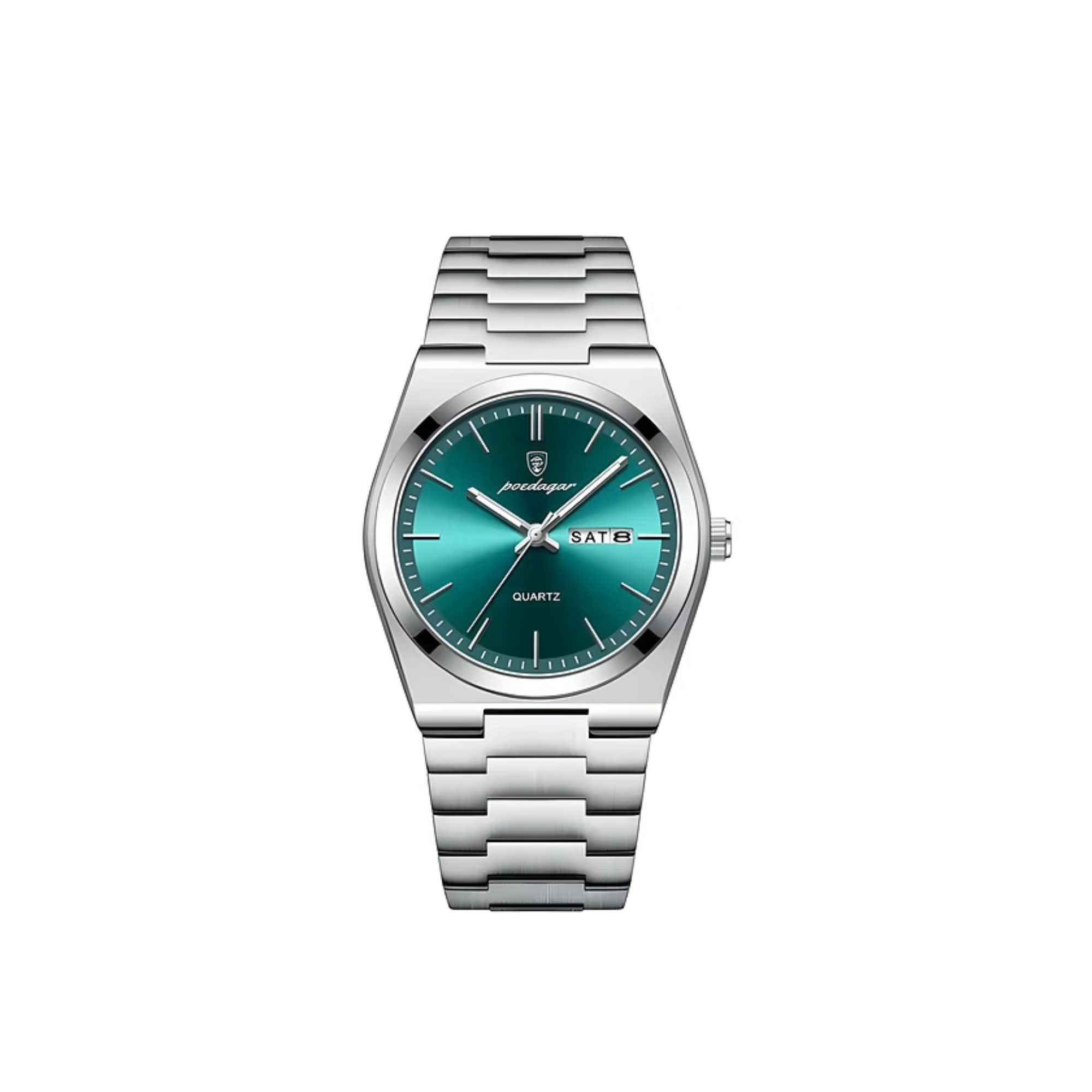 Poedagar Classic Steel Watch