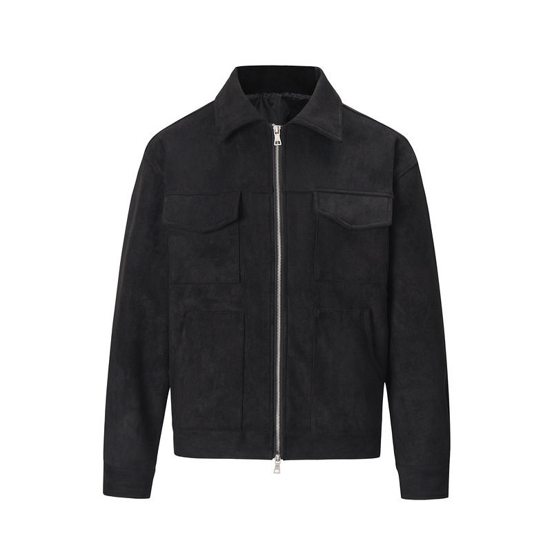 Suede Zip Jacket