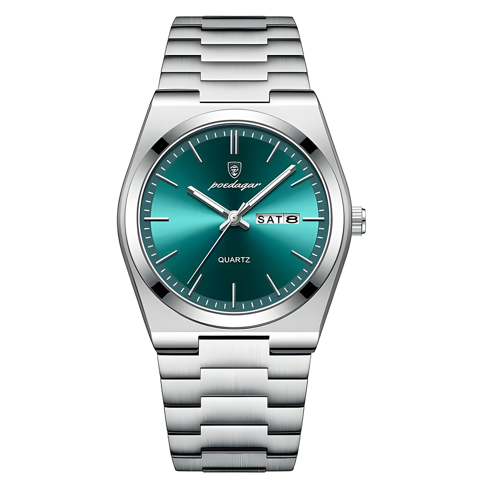 Thumbnail: Poedagar Classic Steel Watch