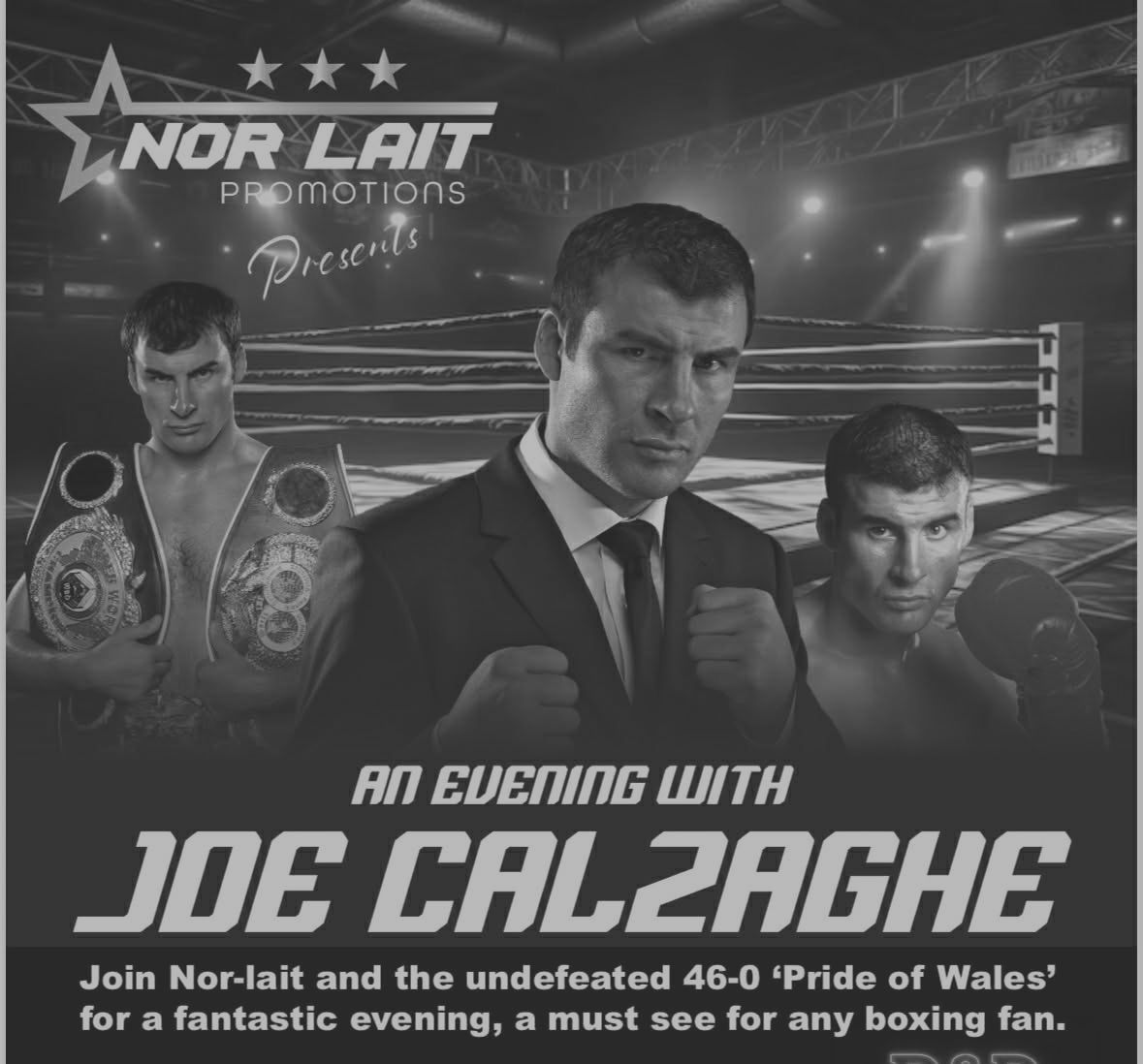 An Evening with Joe Calzaghe - Silver