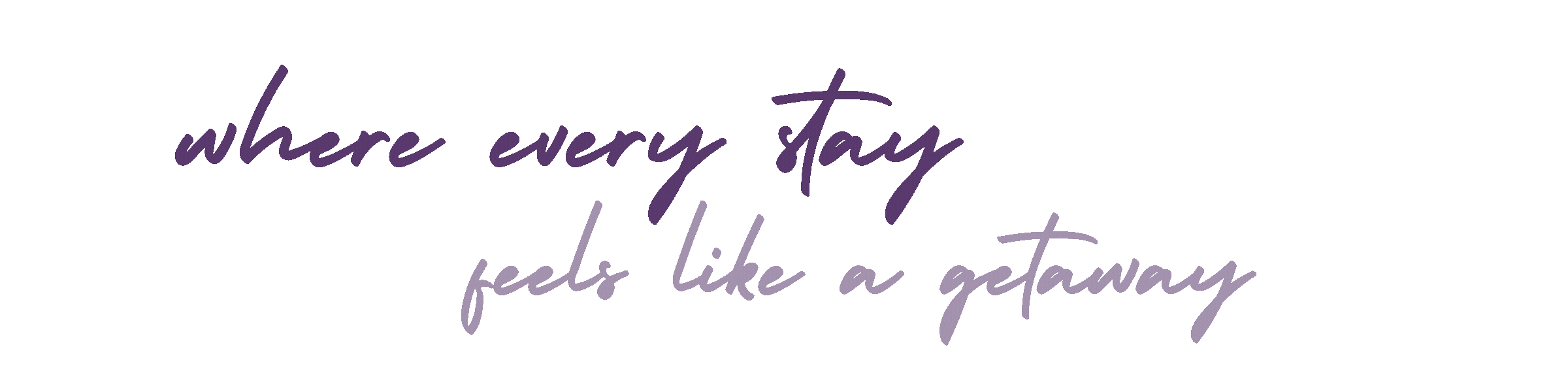 Every stay feels like a getaway tagline graphic for Pawradise Pet Hotel