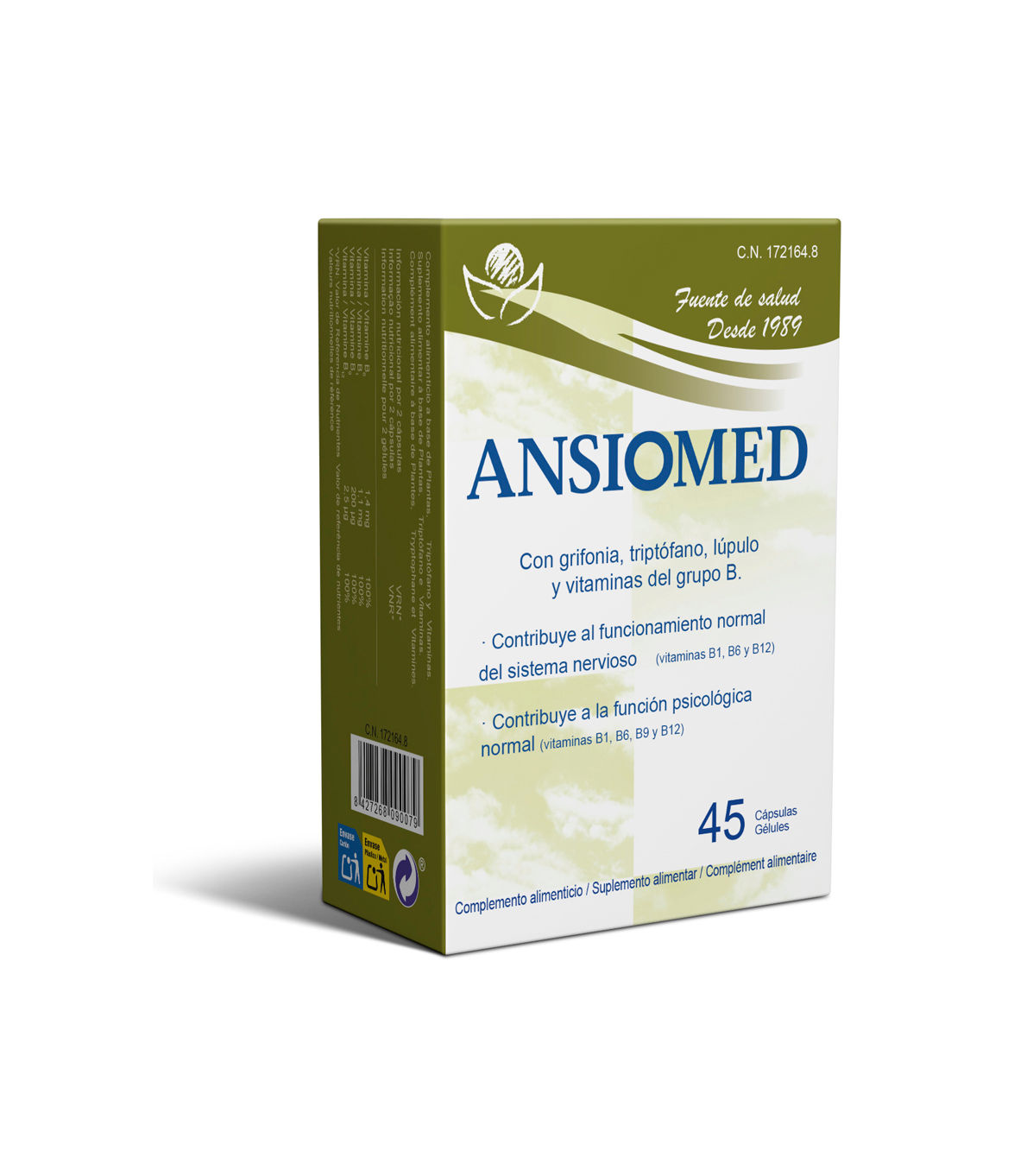 Ansiomed 45 Cápsulas