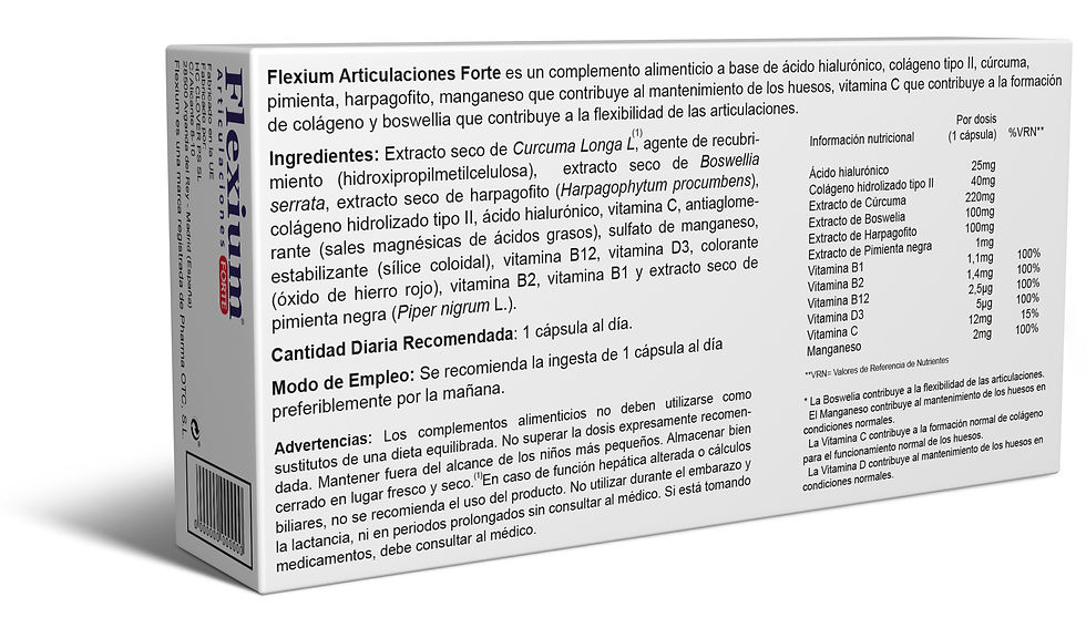 Miniatura: Flexium Forte 30 cápsulas