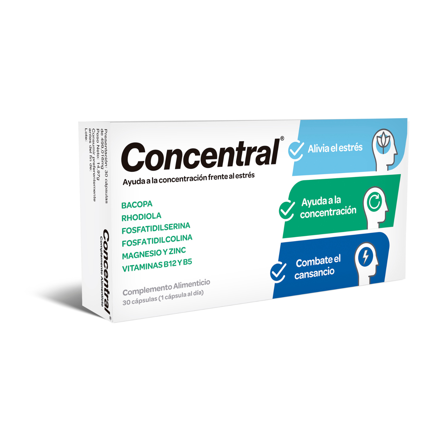 Concentral 30 Cápsulas