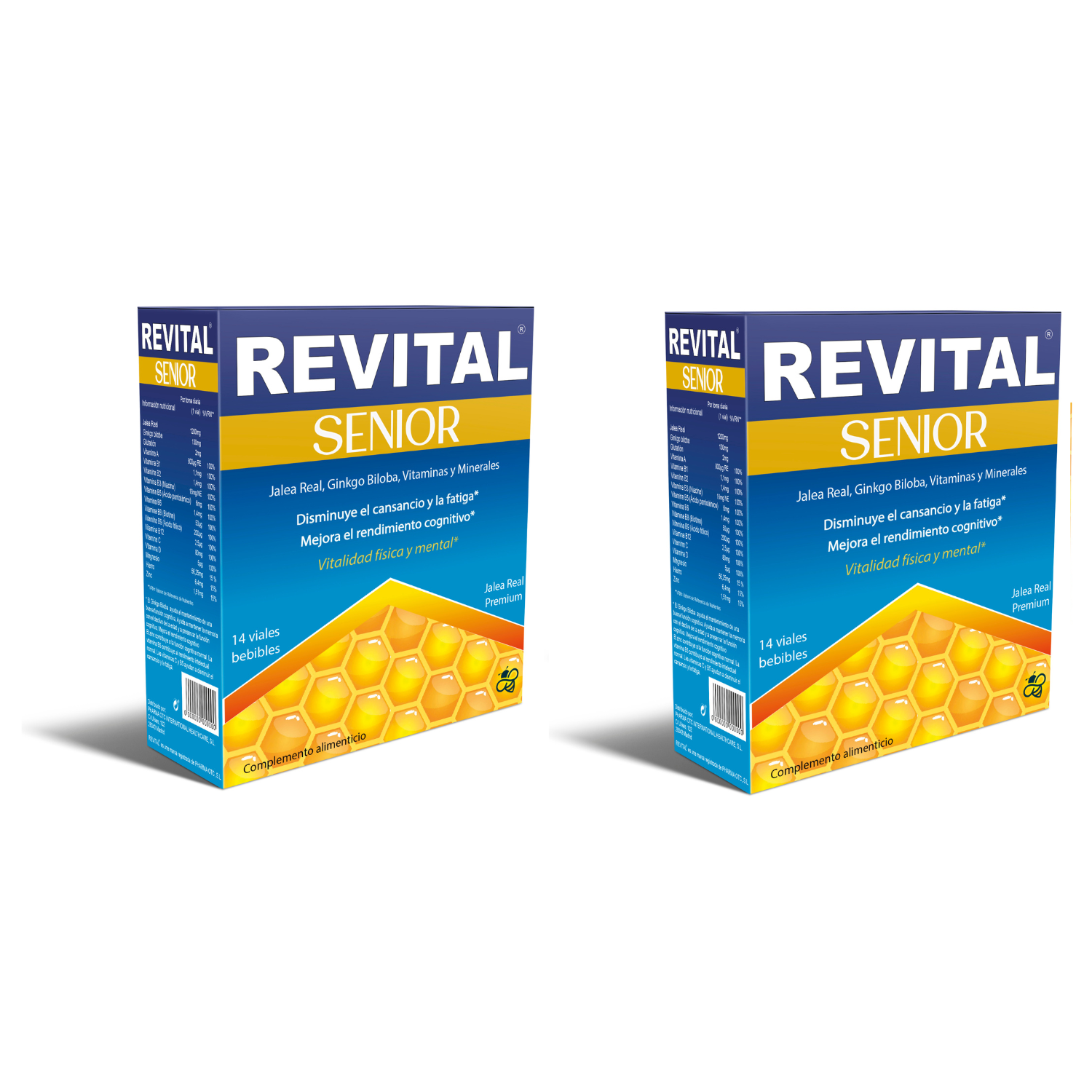 Revital Senior 14 Viales - Pack de 2 Unidades