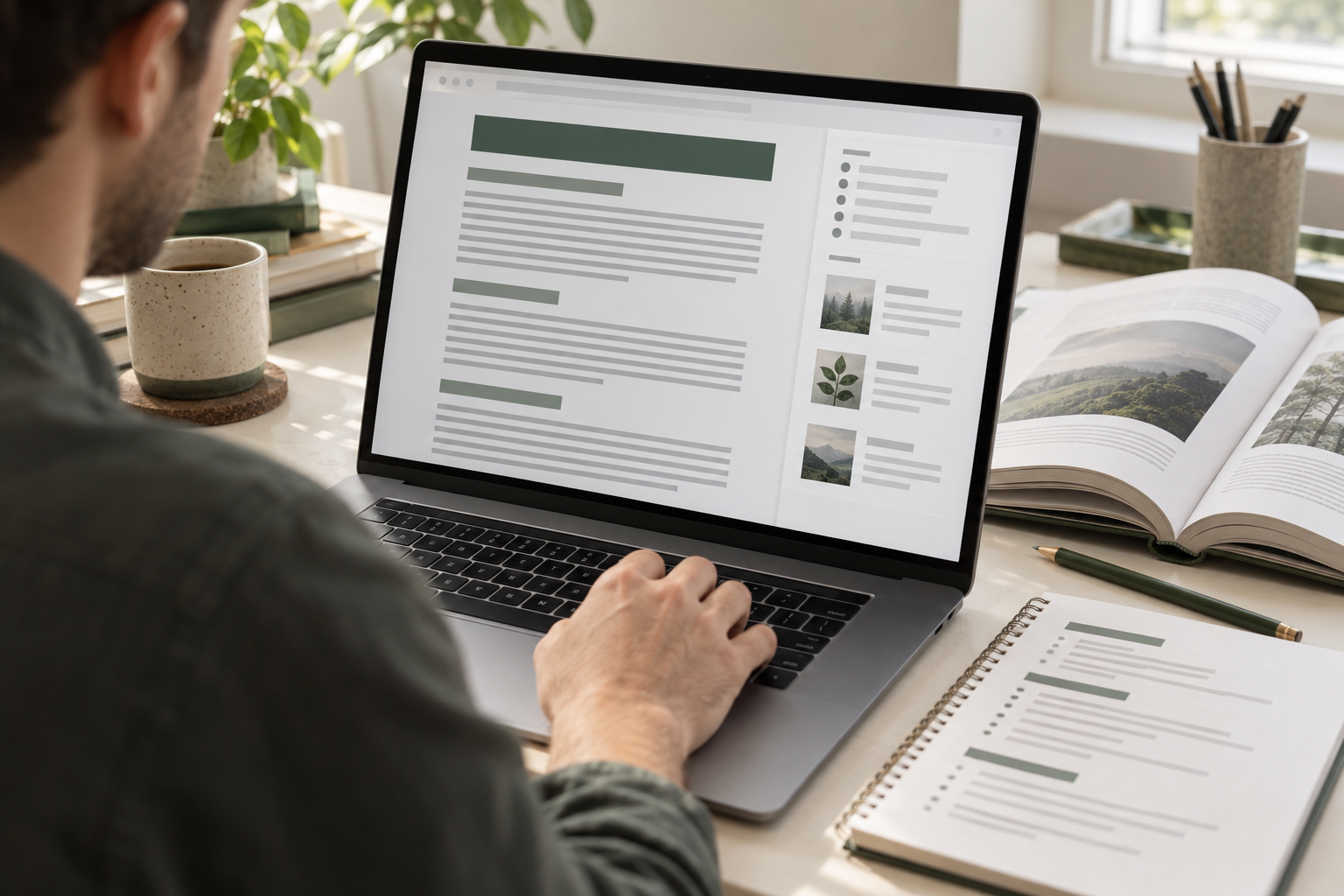 Illustrative image: Write Pages That Answer with Substance