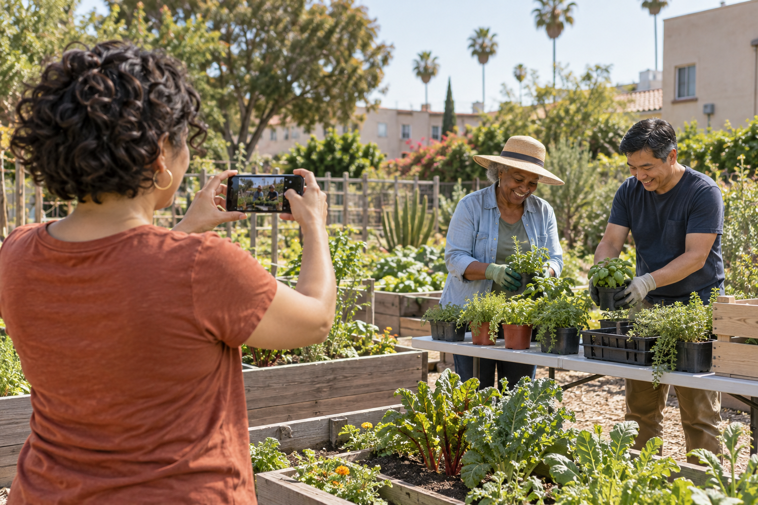 Community-focused social content