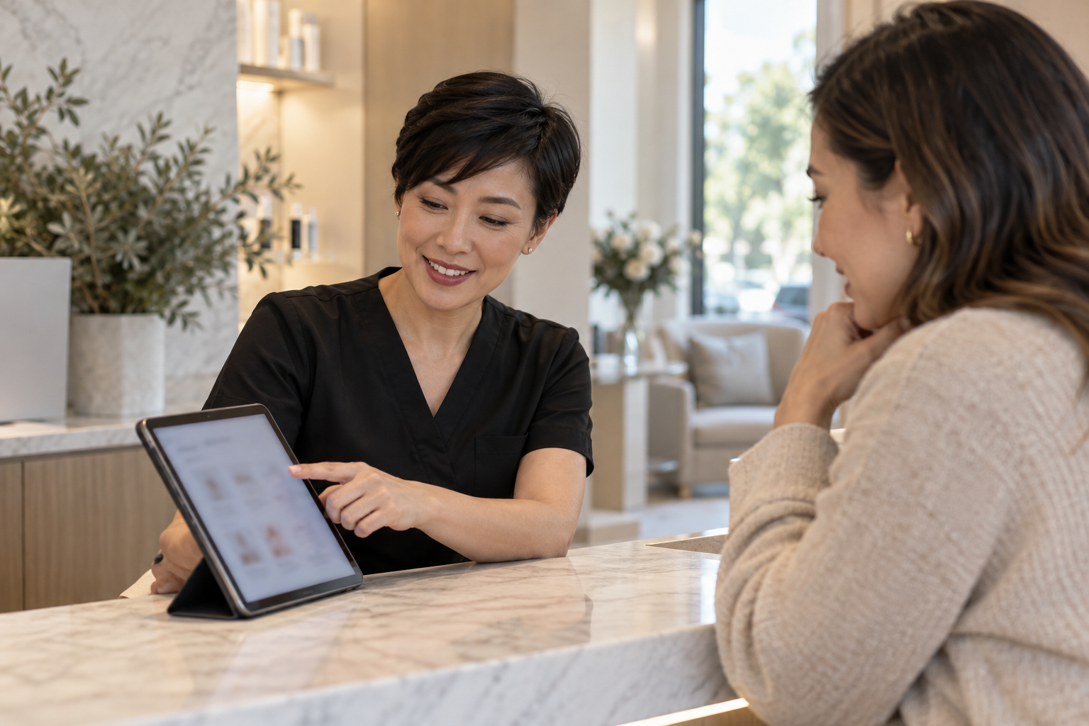 Clear consultation pages