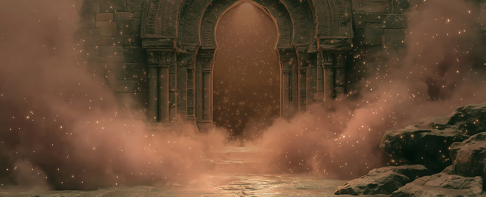 LHE_77_Dark_luxury_cosmic_temple_doorway