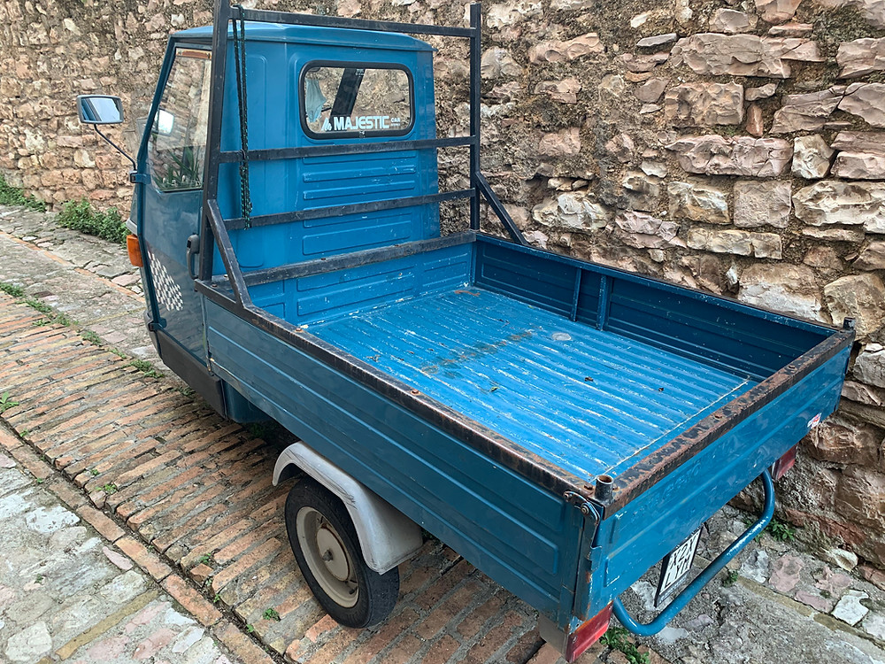 An Italian Ape Truck