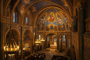 Le centre ancien d'Agen est un dédale de charme. La Rue des Cornières, avec ses arcades médiévales en pierre et ses maisons à pans de bois, transporte le flâneur au Moyen Âge. Au détour d'une ruelle, la Cathédrale Saint-Caprais, classée au patrimoine mondial de l'UNESCO au titre des chemins de Compostelle, surprend par la richesse éclatante de ses peintures intérieures du XIXe siècle, une explosion de couleurs inattendue. Plus loin, le Musée des Beaux-Arts, logé dans quatre hôtels particuliers Renaissance, abrite une collection exceptionnelle, dont plusieurs Goya, rappelant la proximité avec l'Espagne.