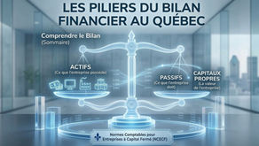 Les piliers de votre information financière : Comprendre le Bilan au Québec