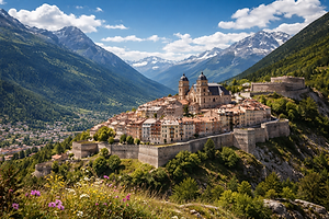 Briançon est l'une des portes d'entrée majeures de Serre Chevalier Vallée, l'un des plus grands domaines skiables d'Europe.
Le Prorel : Prenez le téléphérique directement depuis le centre-ville pour accéder en quelques minutes aux pistes de ski en hiver ou aux sentiers de randonnée en été.
Ski de Forêt : Profitez d'un domaine réputé pour ses descentes au milieu des mélèzes, offrant une ambiance féerique et protectrice.
Le Vélo de Montagne : En été, les pentes se transforment en un terrain de jeu exceptionnel pour les cyclistes, avec des cols mythiques comme l'Izoard à proximité immédiate.