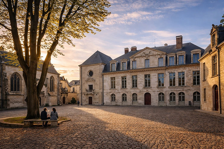 Ville de culture et de savoir-faire, Troyes met en scène son histoire industrielle et artistique à travers des espaces muséographiques d'envergure internationale.
La MOPO (Maison de l'Outil et de la Pensée Ouvrière) : Installée dans le somptueux Hôtel de Mauroy (XVIe siècle), cette collection est unique au monde. Elle déploie plus de 12 000 outils de façonnage manuel des XVIIIe et XIXe siècles, mis en scène dans des vitrines graphiques épurées, rendant un hommage vibrant a l'intelligence de la main et aux compagnons du devoir.
Le Musée d'Art Moderne (MAM) : Situé dans l'ancien Palais Épiscopal, ce musée abrite la prestigieuse donation Pierre et Denise Lévy. Le visiteur y admire des chefs-d'œuvre de l'art moderne signés André Derain, Georges Braque, Maurice de Vlaminck, ou encore une exceptionnelle collection de verreries de Maurice Marinot.
L'Apothicairerie de l'Hôtel-Dieu-le-Comte : Récemment réhabilité, cet hôpital médiéval conserve l'une des plus belles officines de pharmacie historiques de France. Ses murs de boiseries sombres abritent des centaines de boîtes en bois peint de l'époque Louis XIV et des poteries en faïence destinées aux secrets des plantes médicinales.