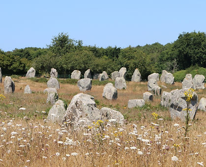 o   Le bourg de Carnac, plus ancien, conserve un charme authentique avec son église Saint-Cornély (patron des animaux à cornes, une curiosité locale !) et ses rues commerçantes. C'est ici que l'on retrouve l'ambiance d'un village breton traditionnel, avec son marché animé où l'on découvre les saveurs et l'artisanat locaux.

o   Entre la lande des alignements et l'océan, Carnac offre une diversité de paysages. Les sentiers côtiers permettent de belles randonnées, dévoilant des vues sur la Baie de Quiberon et le Golfe du Morbihan. La thalassothérapie est également une activité prisée, offrant relaxation et bien-être.