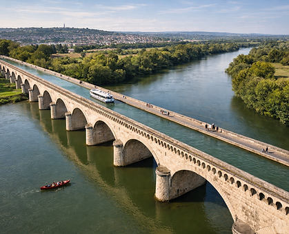 Le centre ancien d'Agen est un dédale de charme. La Rue des Cornières, avec ses arcades médiévales en pierre et ses maisons à pans de bois, transporte le flâneur au Moyen Âge. Au détour d'une ruelle, la Cathédrale Saint-Caprais, classée au patrimoine mondial de l'UNESCO au titre des chemins de Compostelle, surprend par la richesse éclatante de ses peintures intérieures du XIXe siècle, une explosion de couleurs inattendue. Plus loin, le Musée des Beaux-Arts, logé dans quatre hôtels particuliers Renaissance, abrite une collection exceptionnelle, dont plusieurs Goya, rappelant la proximité avec l'Espagne.