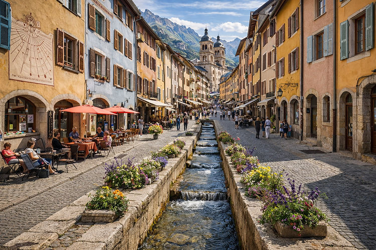 Briançon est l'une des portes d'entrée majeures de Serre Chevalier Vallée, l'un des plus grands domaines skiables d'Europe.
Le Prorel : Prenez le téléphérique directement depuis le centre-ville pour accéder en quelques minutes aux pistes de ski en hiver ou aux sentiers de randonnée en été.
Ski de Forêt : Profitez d'un domaine réputé pour ses descentes au milieu des mélèzes, offrant une ambiance féerique et protectrice.
Le Vélo de Montagne : En été, les pentes se transforment en un terrain de jeu exceptionnel pour les cyclistes, avec des cols mythiques comme l'Izoard à proximité immédiate.