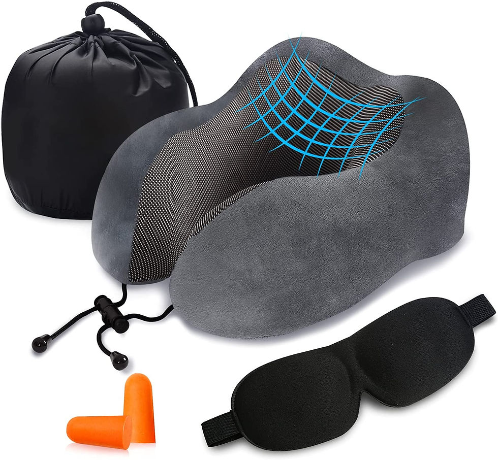 Oreiller de voyage doux