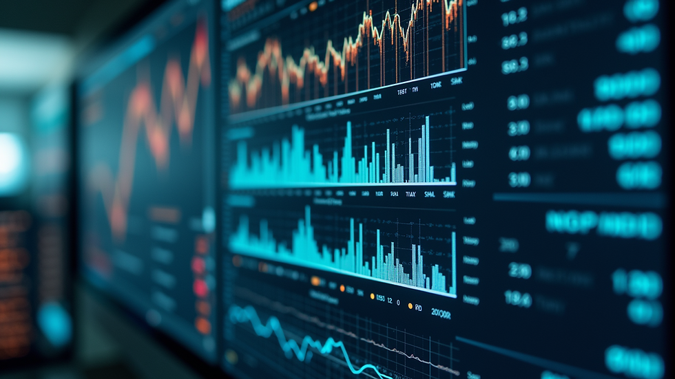 Yüksek açıdan, monitör üzerinde Zabbix grafiklerinin gösterildiği IT izleme ekranı