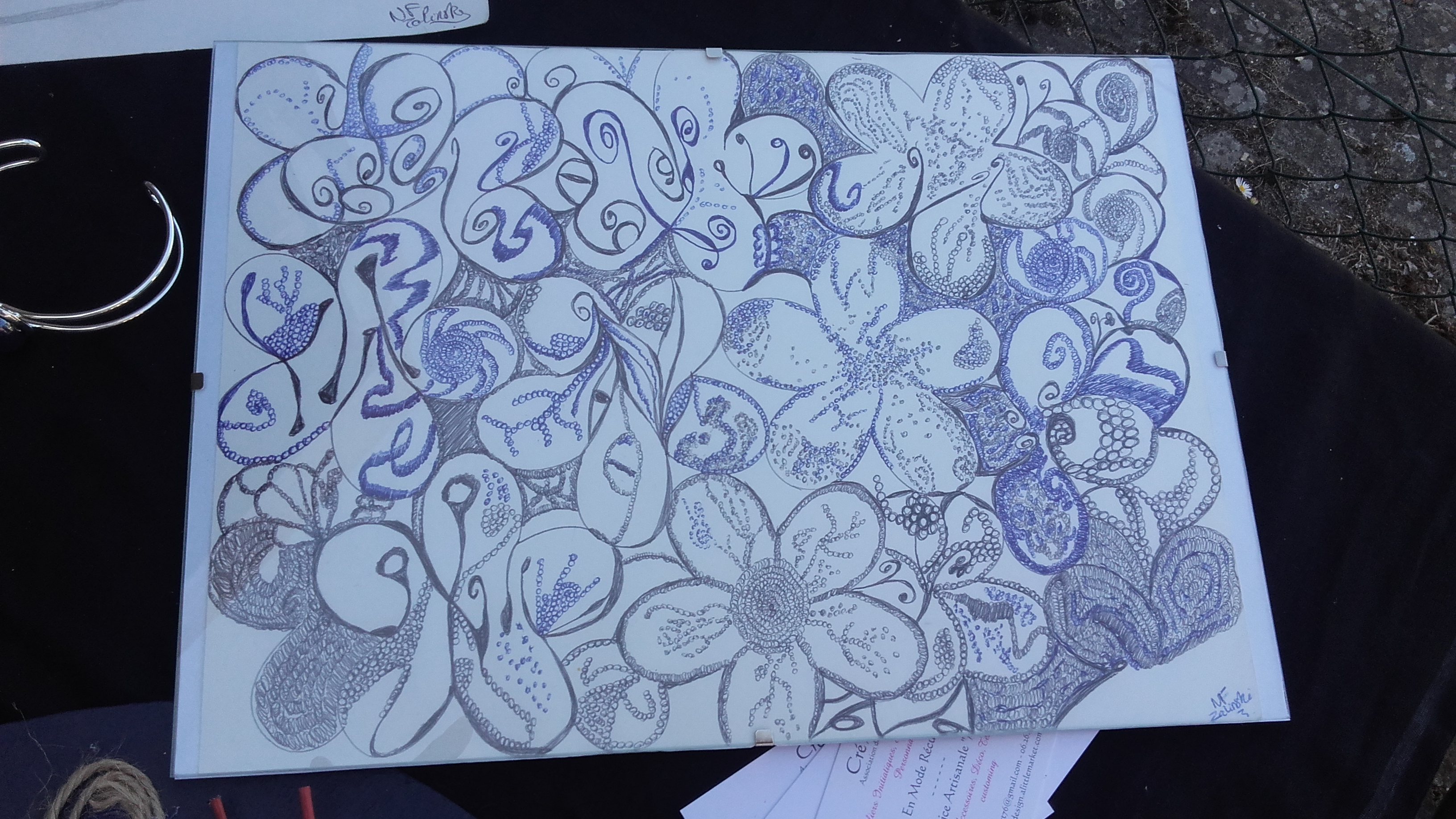 Tableau "Fleurs des Champs"