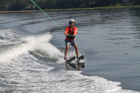 Waterskiing in Huntington, NY