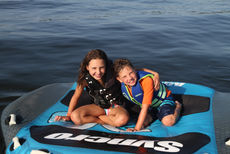 Water tubing on Long Island
