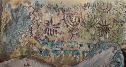 Knowth stone basin, detail.