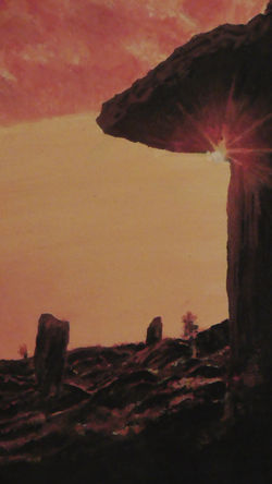 Poulnabrone Dolmen 4 (detail)