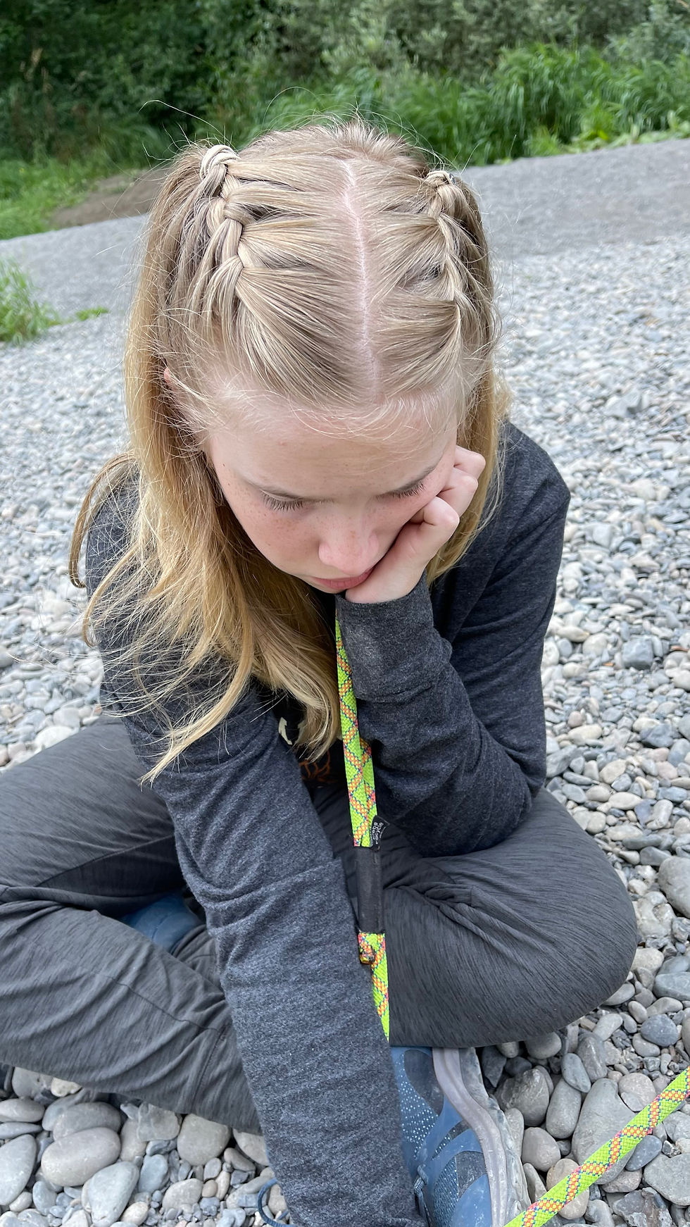 mac upset on riverbed- repair