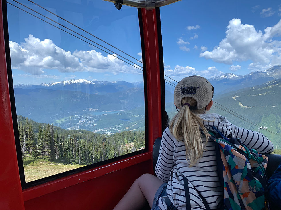 mac on gondola