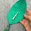Thumbnail: Sea green leaves fascinator 