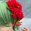 Thumbnail: Classic red rose hairflower 