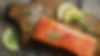 salmon with lemons