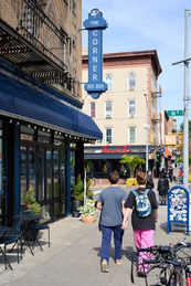 The Corner restaurant on the corner of 86th Street.