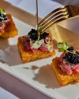 Terina Restaurant. Spicy Tuna on Crispy Rice.