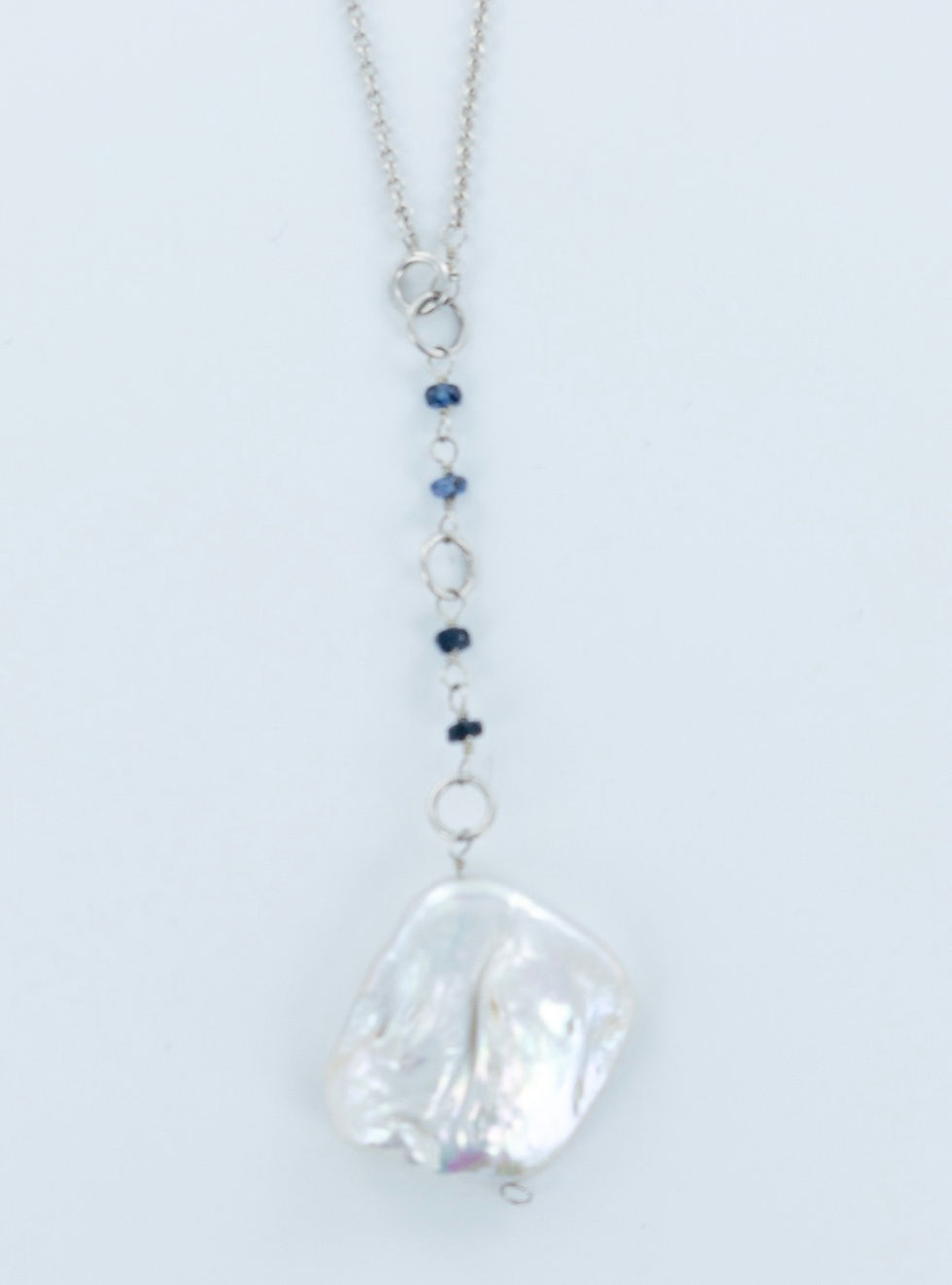 Thumbnail: Baroque pearl pendant necklace