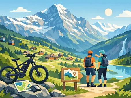 How to Plan an E-MTB Holiday in Grindelwald