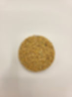Pressed disc of Egyptian wheat