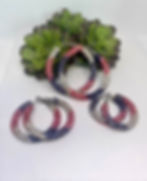 Rhinestone Hoops - Watermelon Sugar