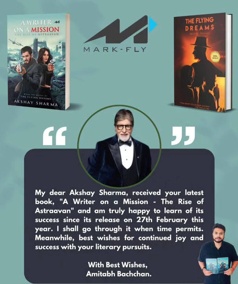 Recognised by Amitabh Bachan