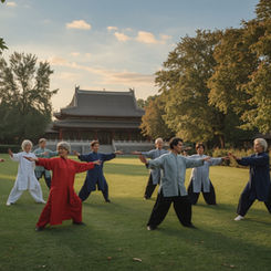 TAI CHI IN CHINA: EEN BELANGRIJK ONDERDEEL VAN DE DAG