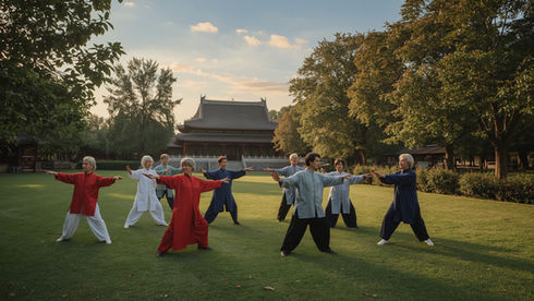 TAI CHI IN CHINA: EEN BELANGRIJK ONDERDEEL VAN DE DAG