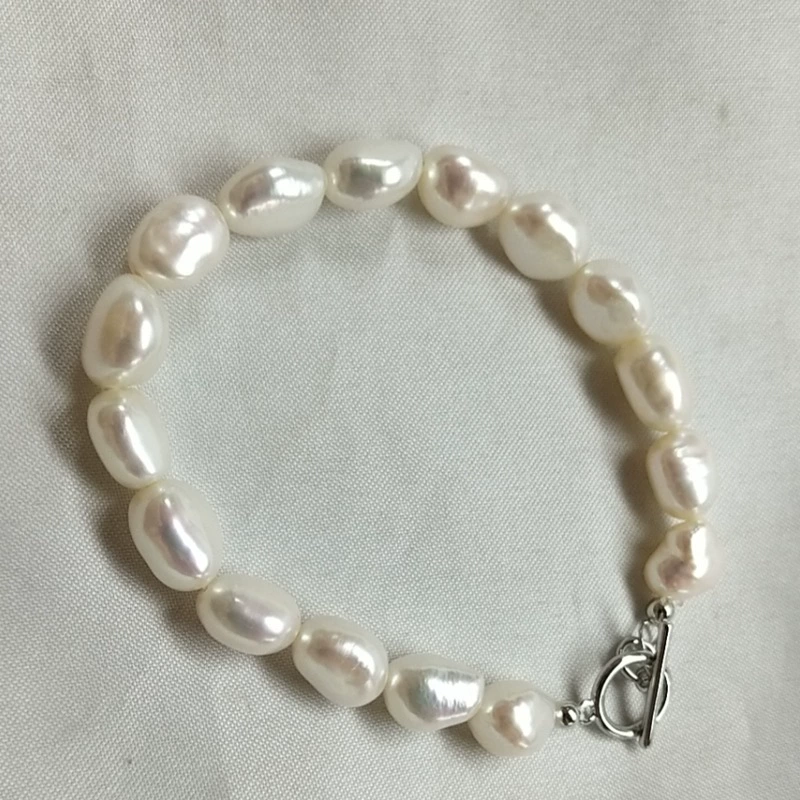 Quiet Elegance Baroque Freshwater Pearl Bracelet