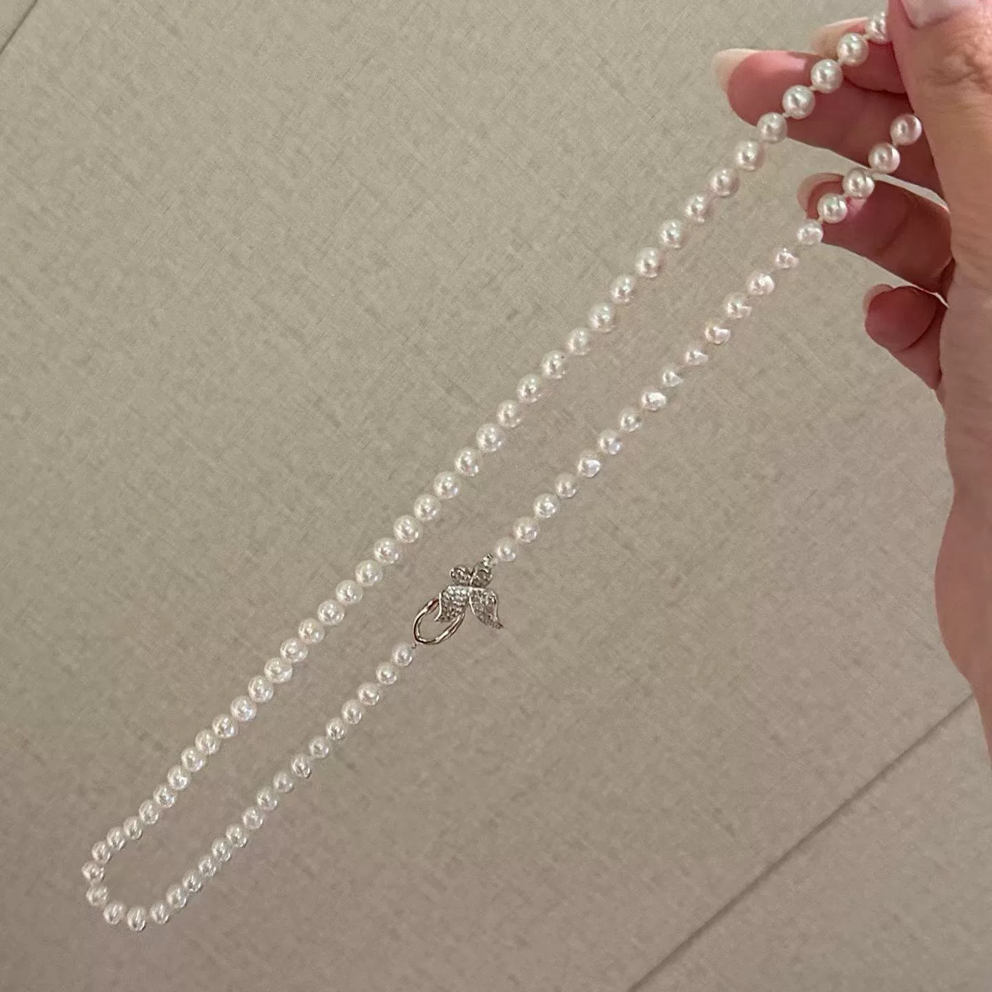 Pearl Reverie Freshwater Pearl Necklace – 6mm