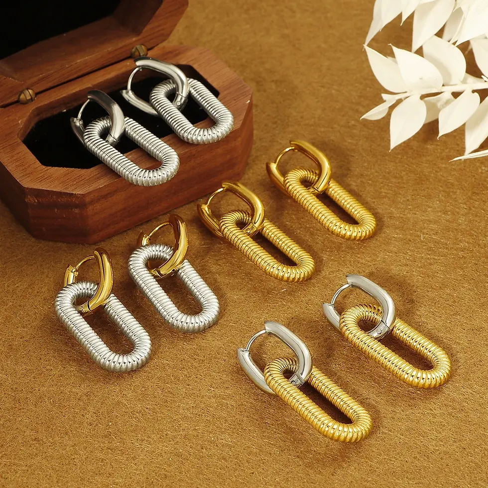 Paperclip Earrings